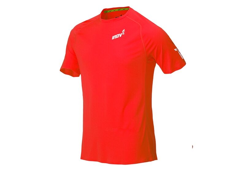 Inov-8 Base Elite 2.0 Short Sleeve Men's Base Layer Red UK 980451OZR